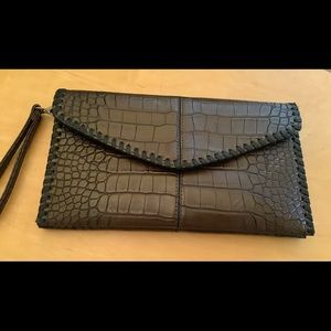Chico Faux Alligator Clutch